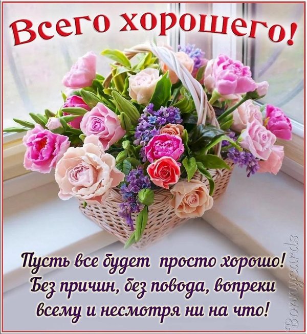 с добрыми пожеланиями