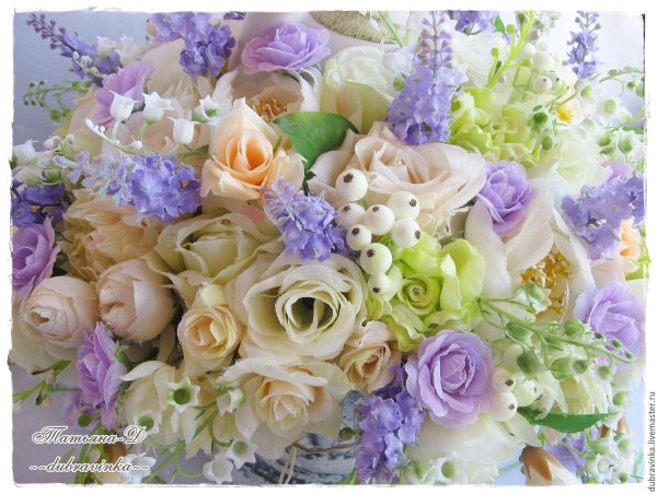цветочные композиции в стиле прованс
