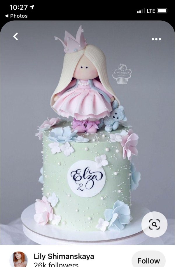 торт принцесса