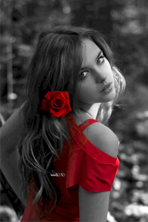 женщина красивая