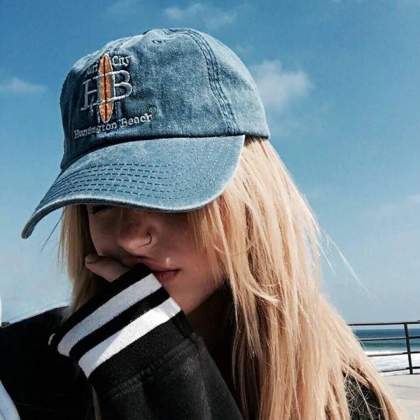 джинсовая бейсболка