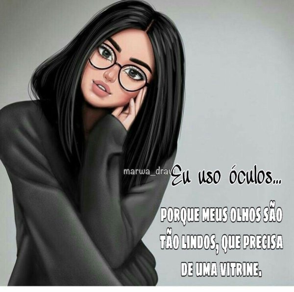 брюнетка рисунок