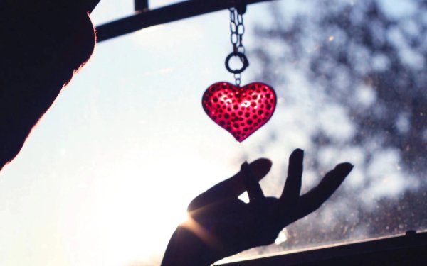 брелки сердечки