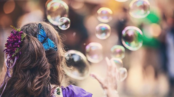 мыльные пузыри