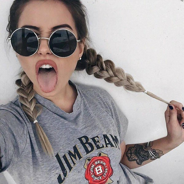 крутая девочка