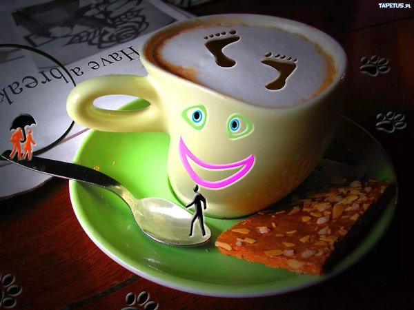 необычная кофейная чашка