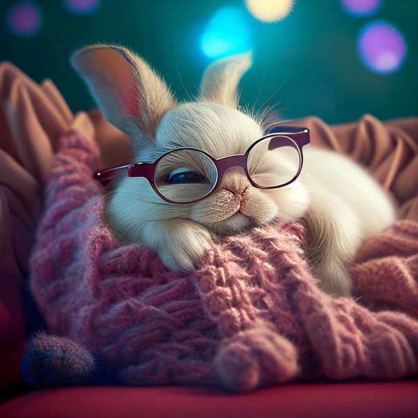 кролики милые