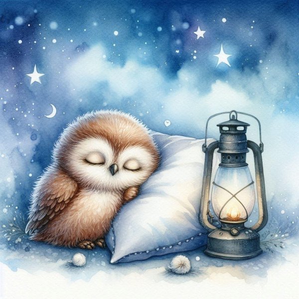 спящая сова