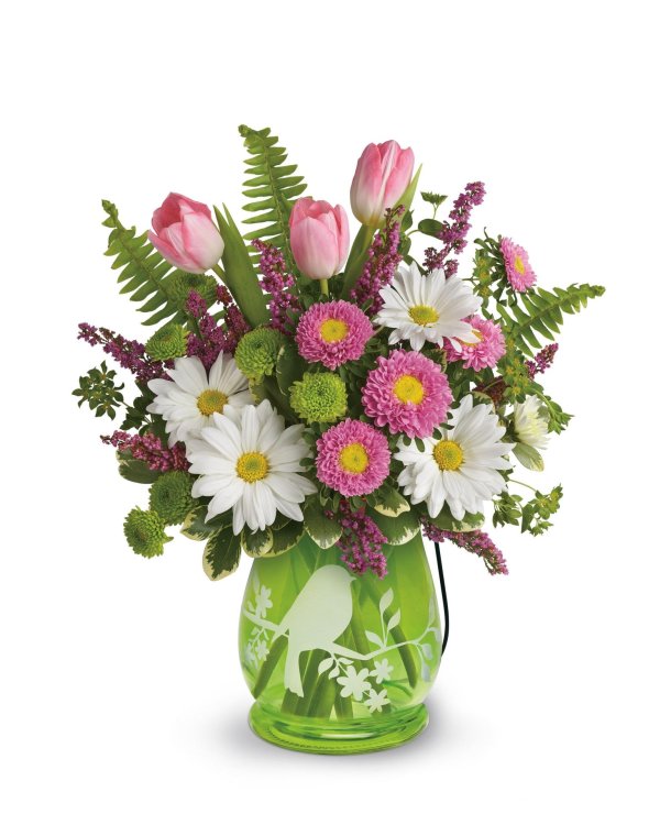 летние букеты