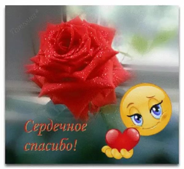 сердечно благодарю