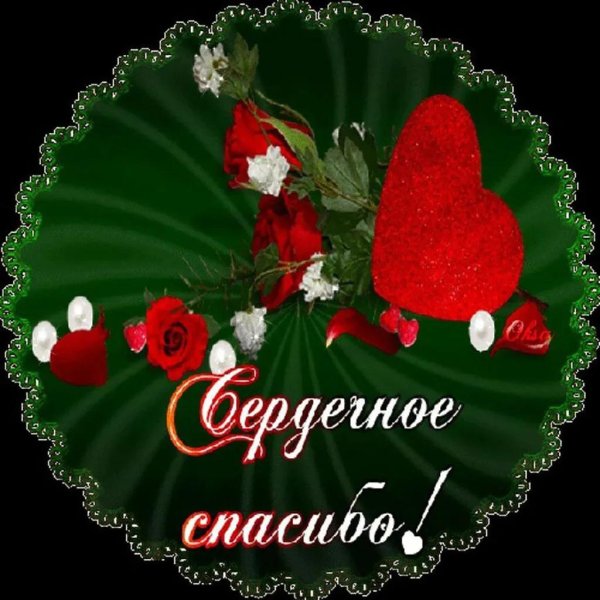 сердечно благодарю