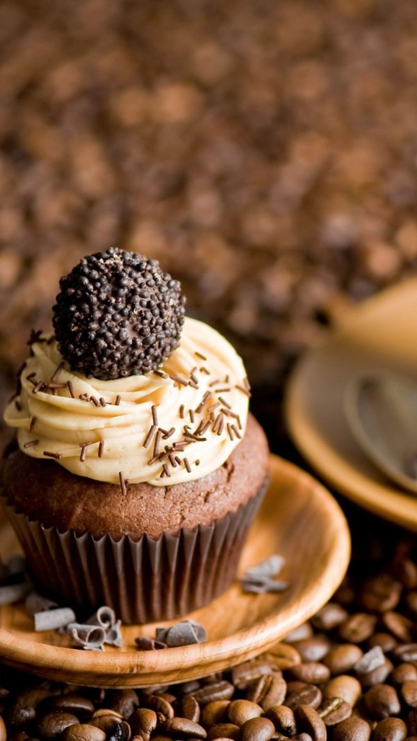 шоколадные капкейки брауни