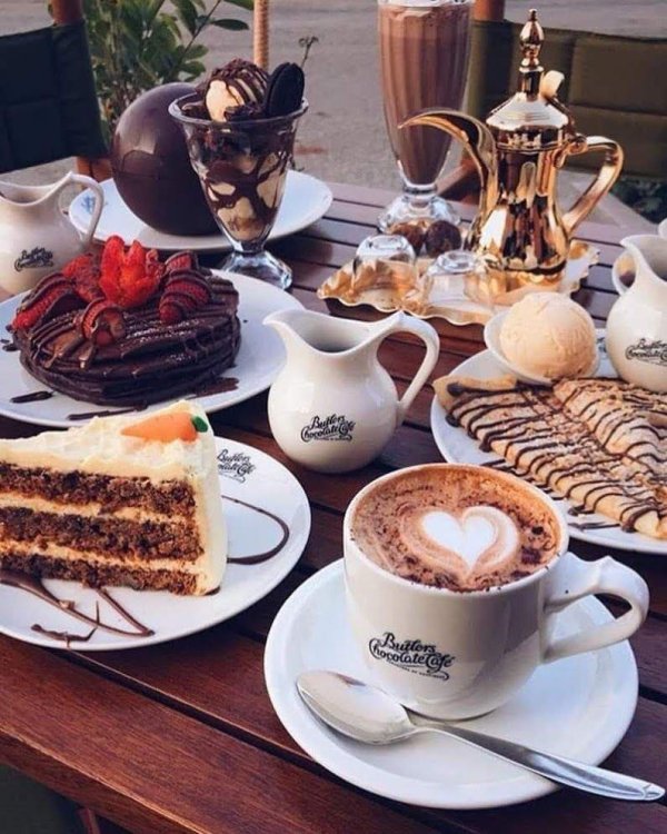 кофе сервировка