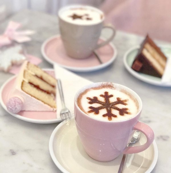 красивое кофе