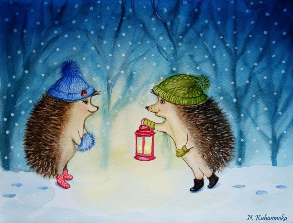 елизавета мелкозерова ёжики