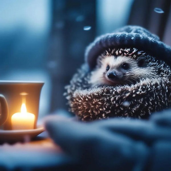 милые ежики