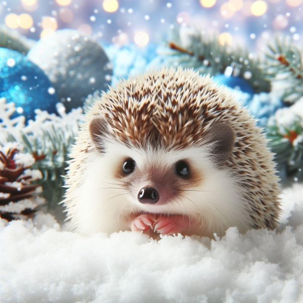 милые ёжики