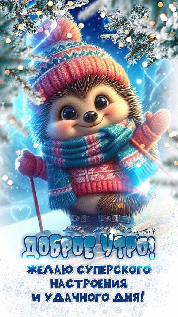 утра доброго зимнего