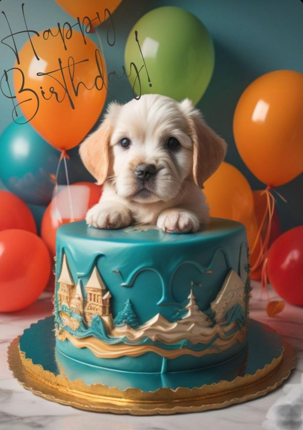 торт ко дню рождения