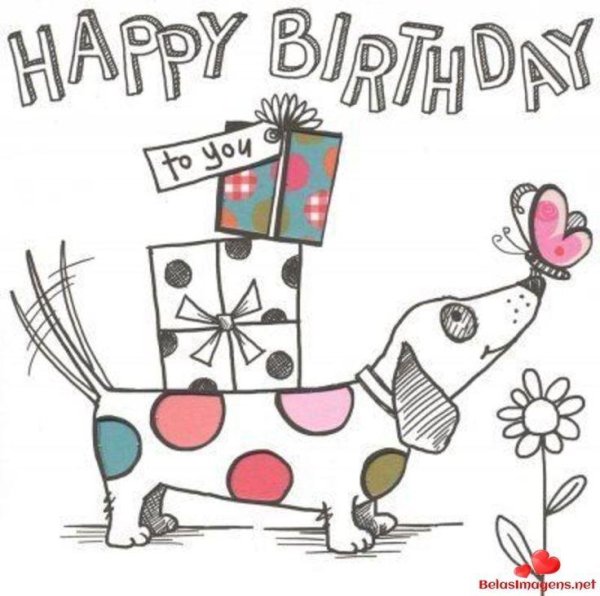 прикольные рисунки на день рождения