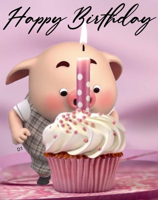 пирожное со свечкой