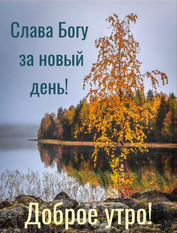 слава богу за новый день