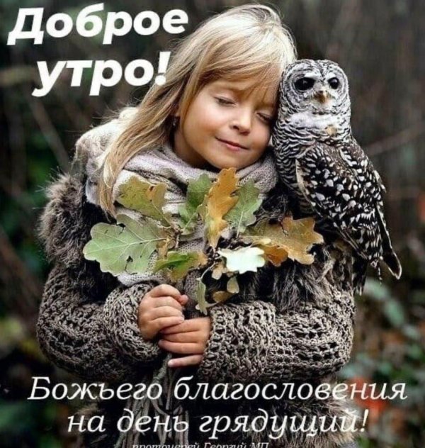 божьего благословения на день грядущий