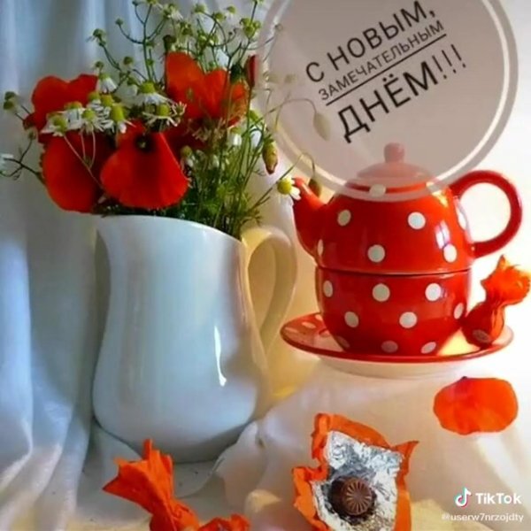 доброе утро и хорошего дня новые