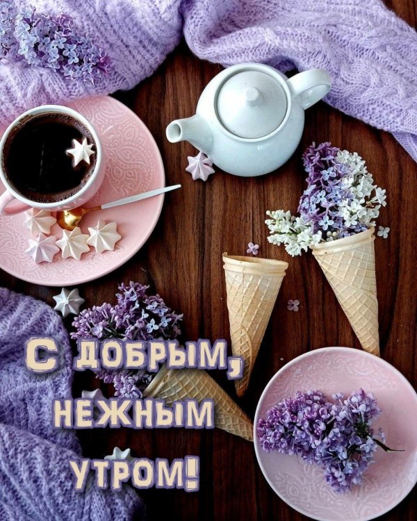 нежного доброго утра