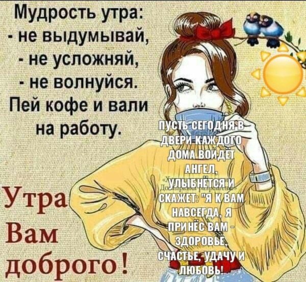 мудрость утра