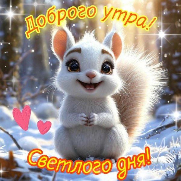 доброго утра зимнего