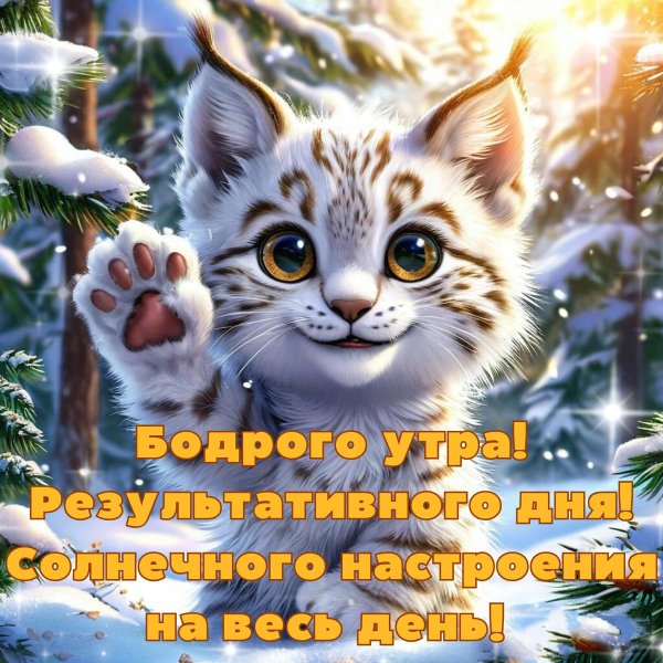 доброго утра зимнего
