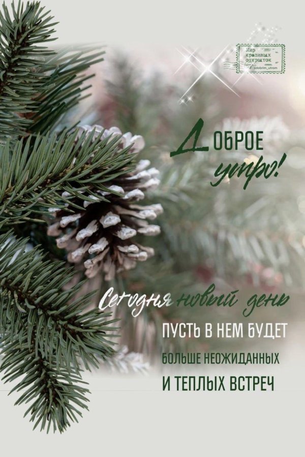 доброго утра зимнего
