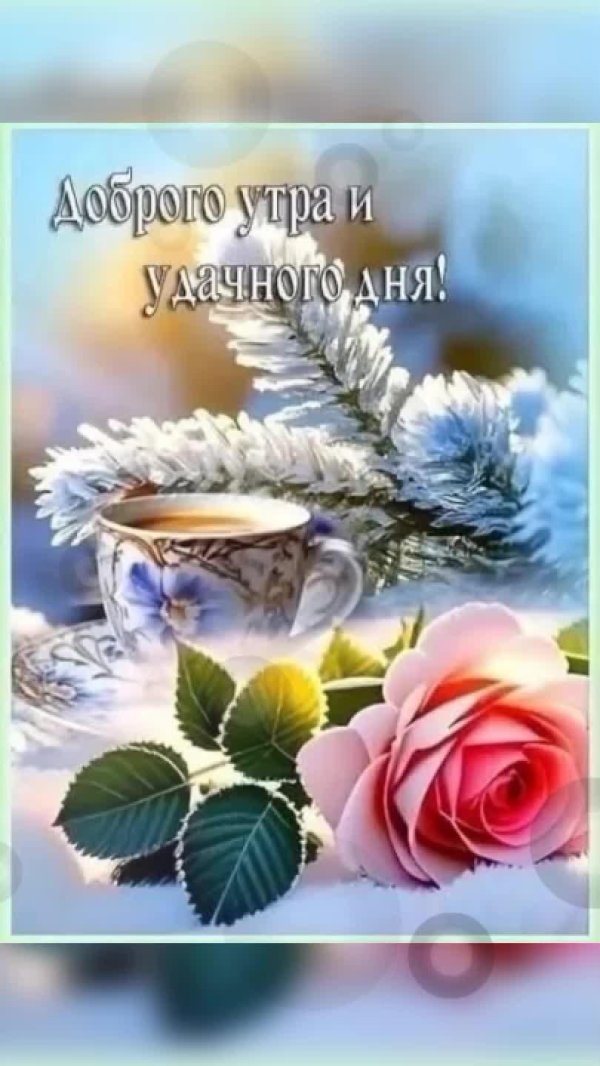 доброе утро декабря и хорошего дня