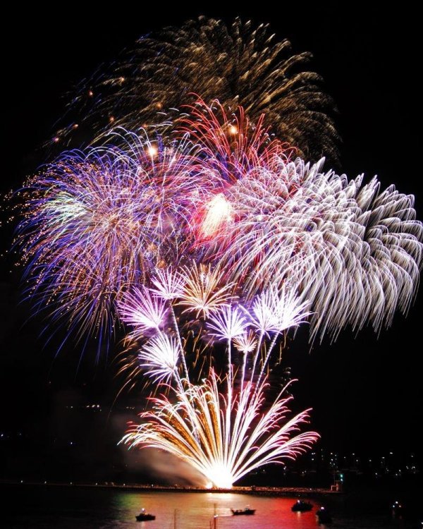 фестиваль фейерверков на реке сумида токио