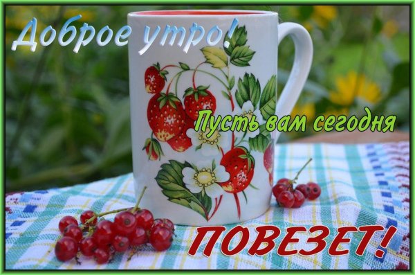 доброе утро с пожеланиями здоровья