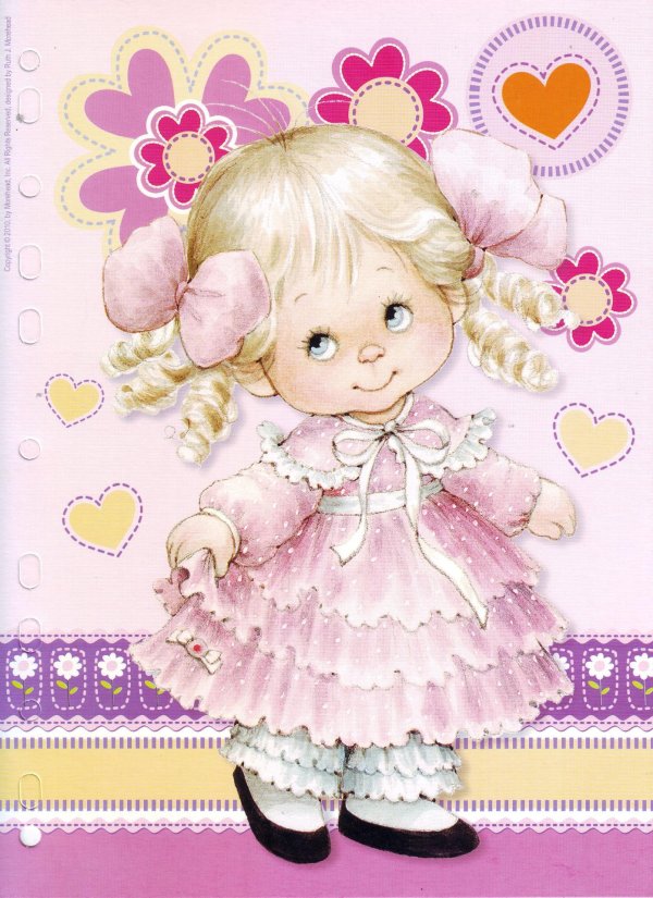 рисунок кукла