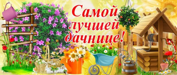 с днем дачника
