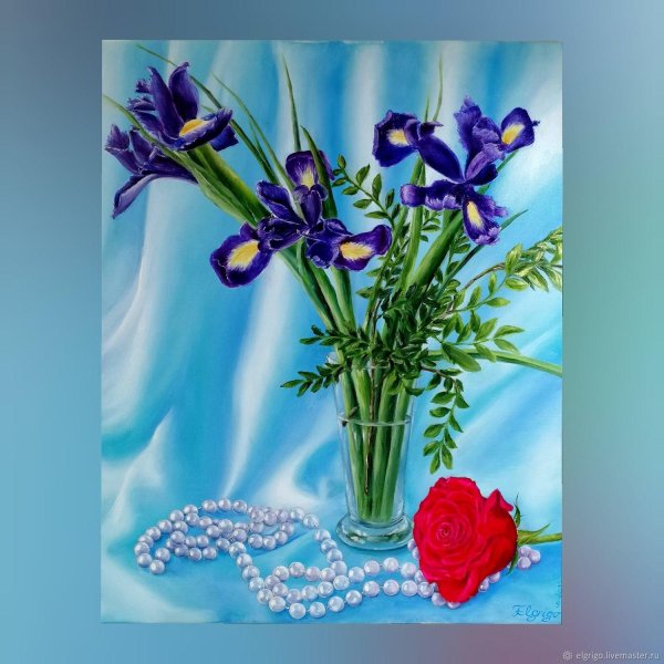 магия канвы ирисы