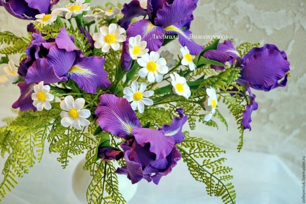 букет из ириса