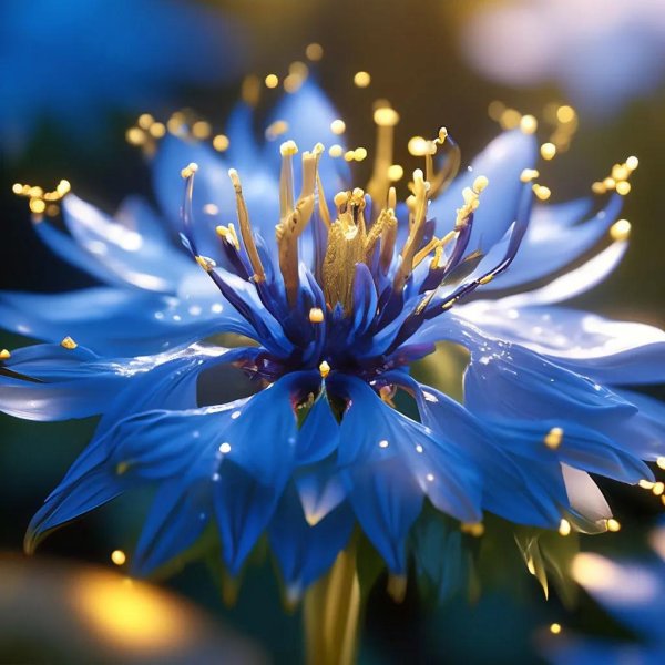 цветки василька