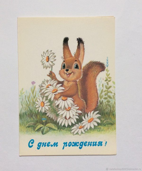 с днем рождения белка