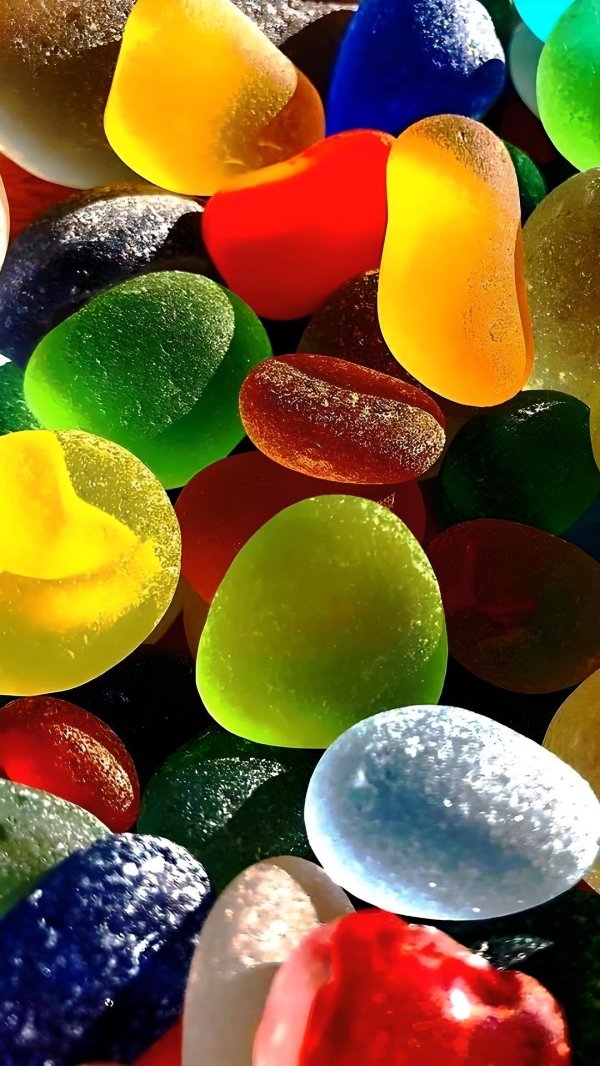 цветные камушки