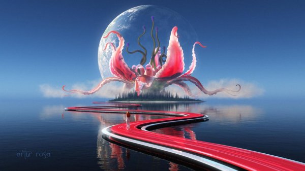 рисунки фантастические