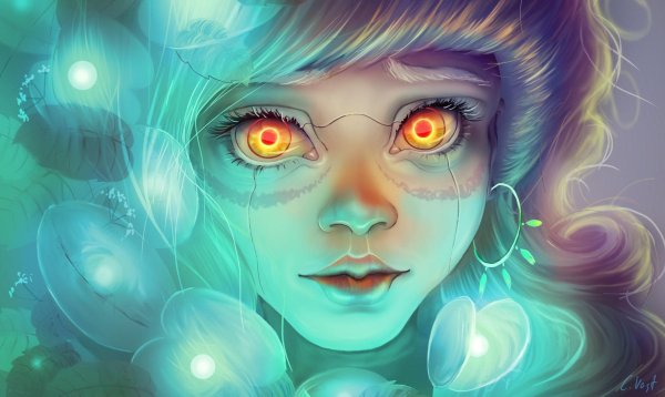 девочка киборг