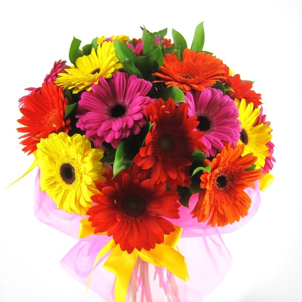 букет гербер