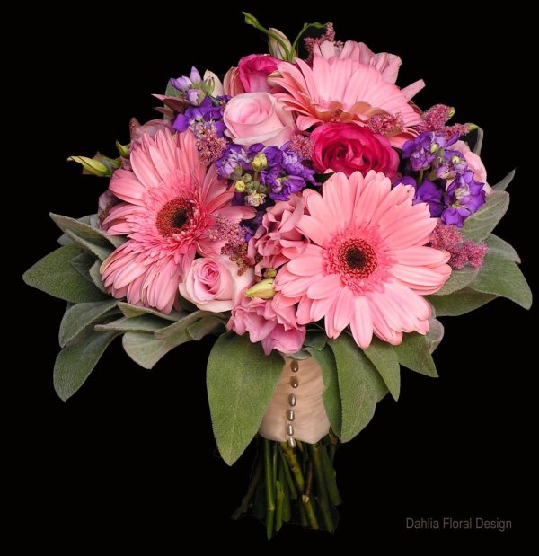 букет гербер