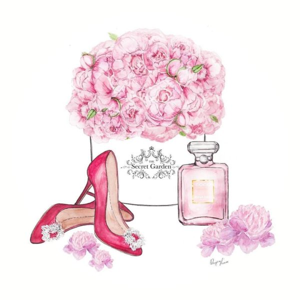 рисунок духи