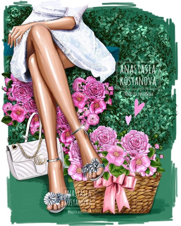 модные рисунки