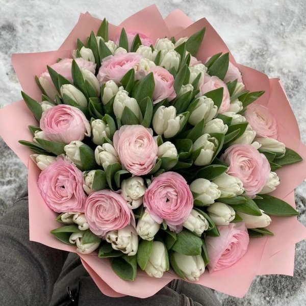 ранункулюс букет